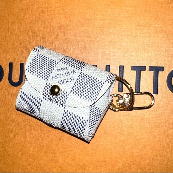 Louis Vuitton Handbags - ♻️ Louis Vuitton AirPods Pro case handmade damier azure